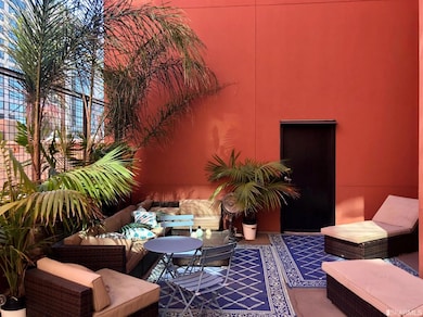 This how the previous tenant had the patio arrange