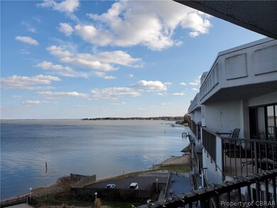 View down the Rappahannock River from the top!