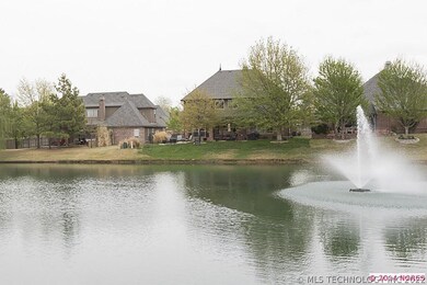 Beautiful back view from across the pond complete