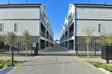 Front gate of this gated townhoome community