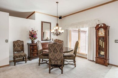 Open to living room with lots of flexibility to ac