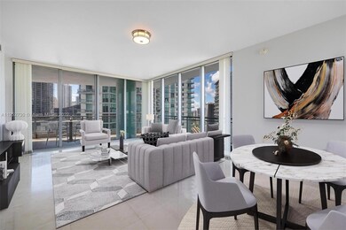 Dining and living area