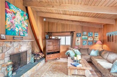 Living Room with Fireplace 