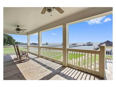 Exterior Back. Balcony view