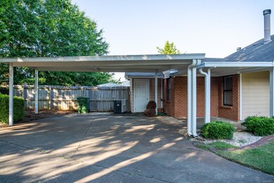 Carport, outside storage, back door access