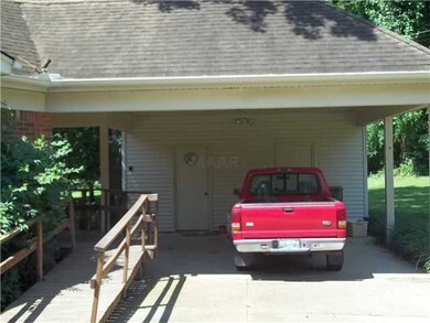 2 car attached carport.