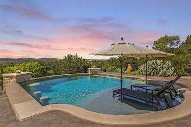 Pool with fence