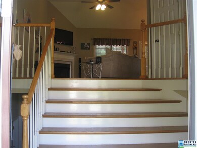 Beautiful extended Stairway makes a gracious Entra