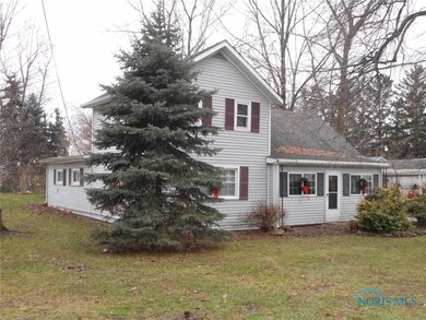East view of the house.