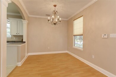 Beautiful Dining Room Is Open To Kitchen