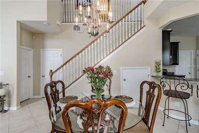 Open floorplan! Extra storage under the stairs.  L