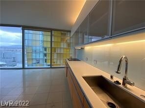 Kitchen featuring a sink