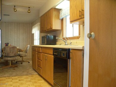 Kitchen with update cabinets
