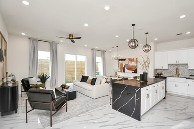 The family room features sliding doors with net sc