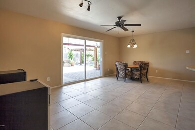 Patio doors to back yard