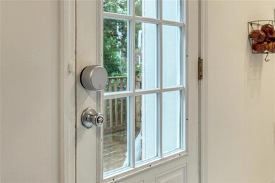 No more lost keys...smart lock.
