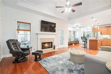 bright open floor plan