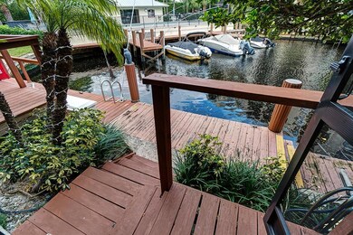 Steps to Private Dock
