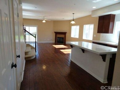 Kitchen to right, Dining Room and Family Room