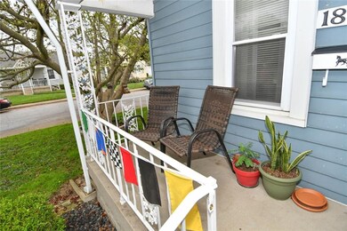 Covered front porch