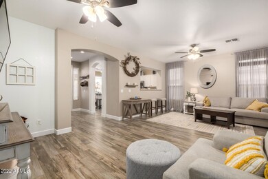 NEW MODERN WOOD TILE THROUT MAIN LIVING