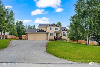 Large driveway