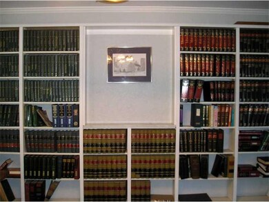 Living Room. LIVING ROOM HAS BUILT-IN BOOKCASES ON