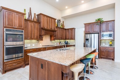 Truly a chef's kitchen...Double Oven, gas cook stop, Tons of lighting!