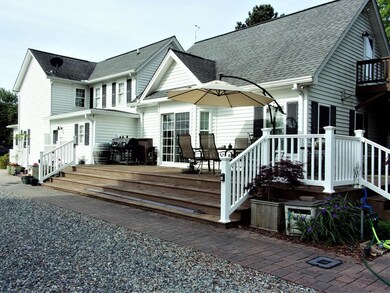 Relax on the large deck