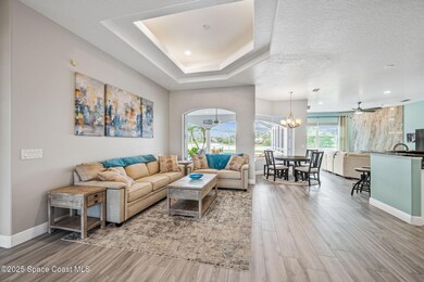 living room-kitchen-family room