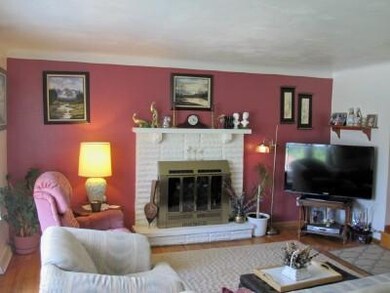 Living Room. Livingroom  featuring cozy Fireplace 