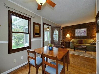 Sunroom off of dining/living area