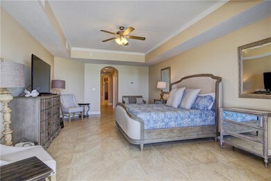 Master Bedroom Suite with direct Gulf Views and Ba