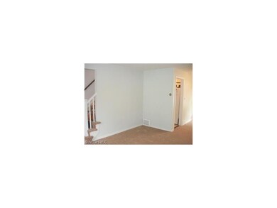 New paint and carpet with hardwood floors undernea
