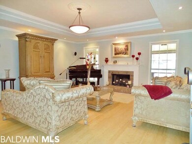 Spacious Greatroom with recessed ceiling recessed 