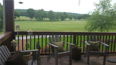 Inside of covered deck