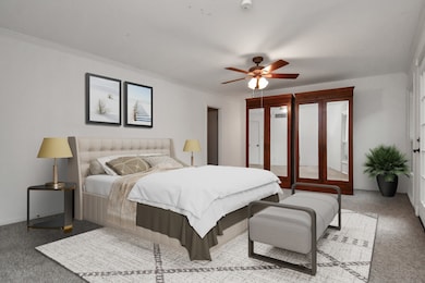Primary Bedroom Virtually Staged