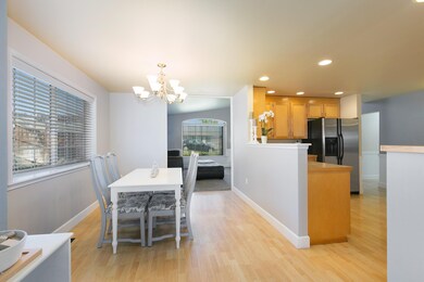 Dining to Kitchen & Second Living Area