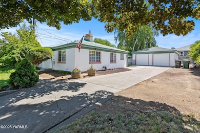 Front of Home and Garage