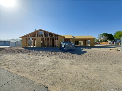 East side view of property