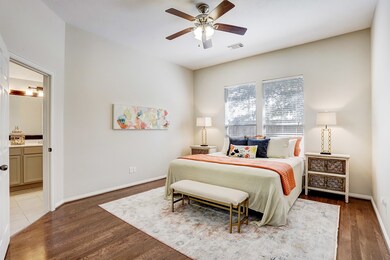 Relax and unwind in this beautiful master bedroom with ensuite master bathroom and walk in closet.