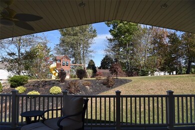 Yard. This is a view of the professionally landsca