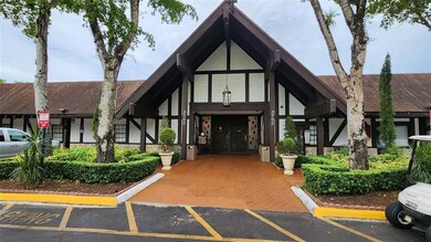 Unique looking club house.