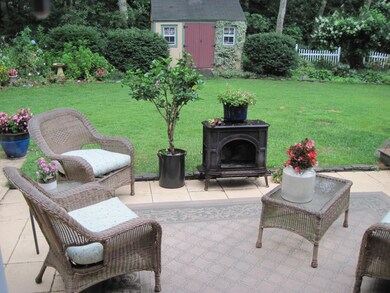 rear patio