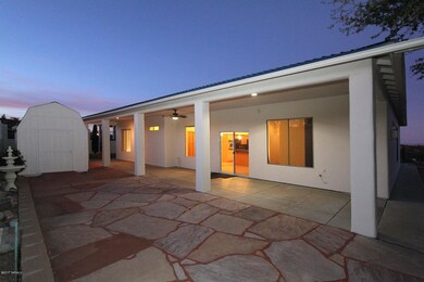 Expansive patio