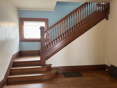 Stair case in foyer