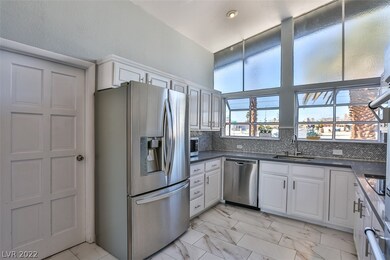 Kitchen and entry to laundry room
