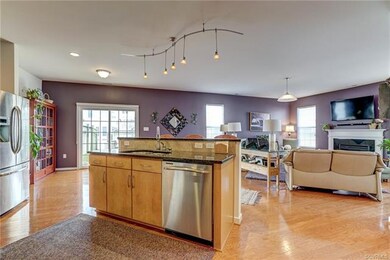 Beautiful view of the openness of this home!  Perf