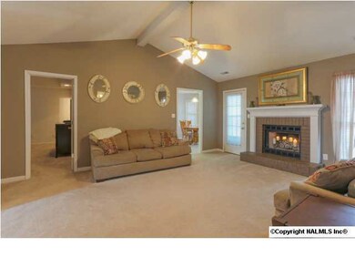 The fireplace will keep the house warm on those cold nights.