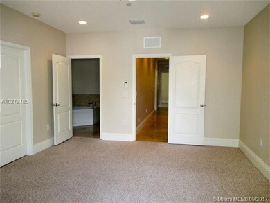 Master bedroom from the balcony